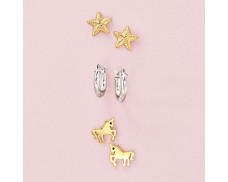 Child's 14kt Yellow Gold Starfish Stud Earrings