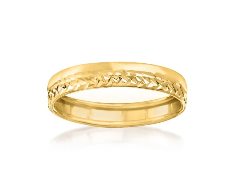 Italian 14kt Yellow Gold Ring