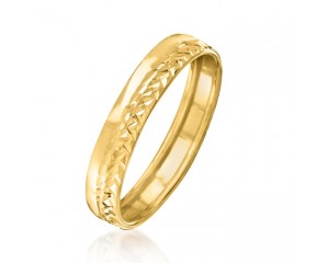 Italian 14kt Yellow Gold Ring