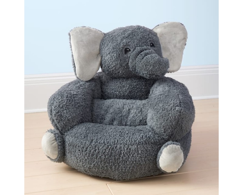 Children's Plush Shark Chair