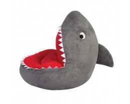 Children's Plush Shark Chair