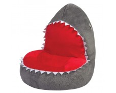 Children's Plush Shark Chair