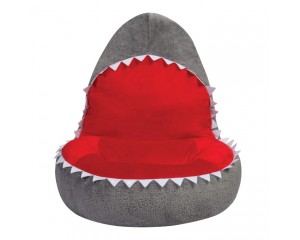 Children's Plush Shark Chair