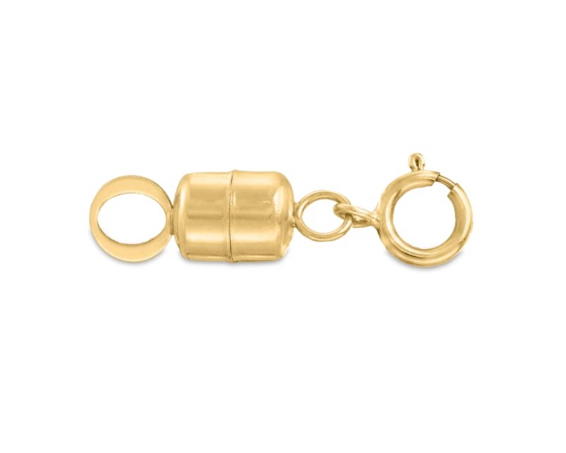 Italian 14kt Yellow Gold Magnetic Clasp Converter