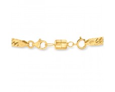 Italian 14kt Yellow Gold Magnetic Clasp Converter