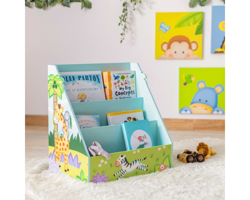 Fantasy Fields "Sunny Safari" Child's Wooden Bookshelf